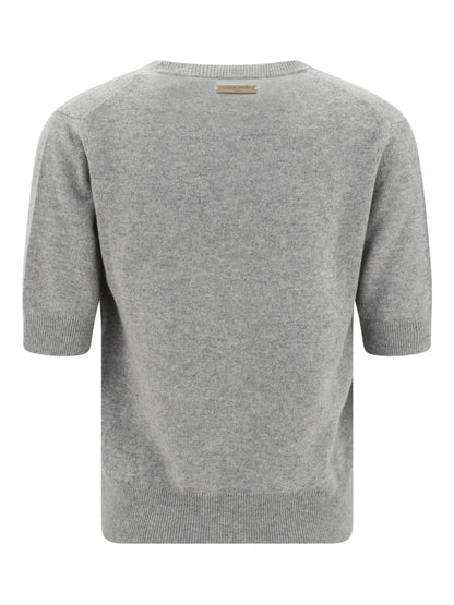 Short-Sleeve V-Neck Top