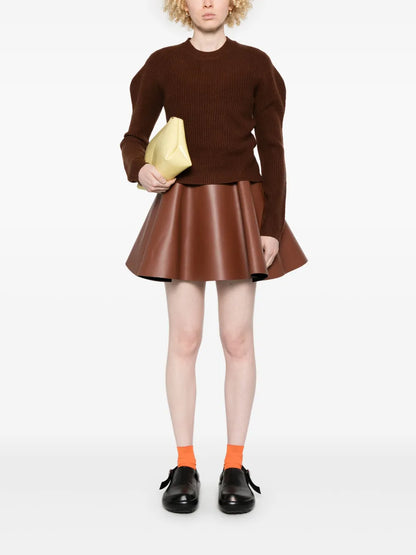 Puff-Sleeves Sweater