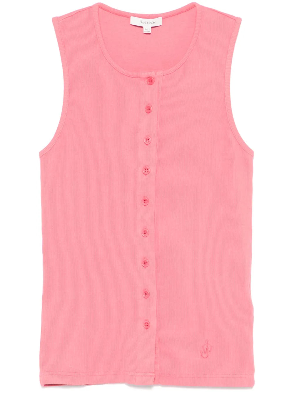 Buttoned Tank Top