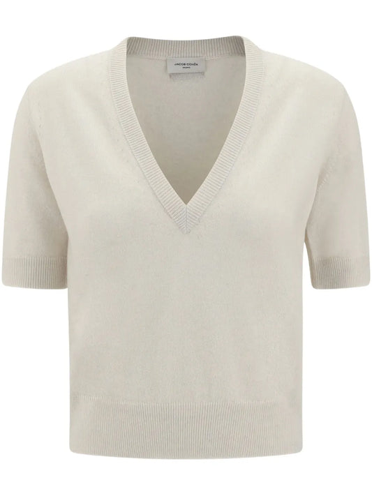 V-Neck Short-Sleeve Top