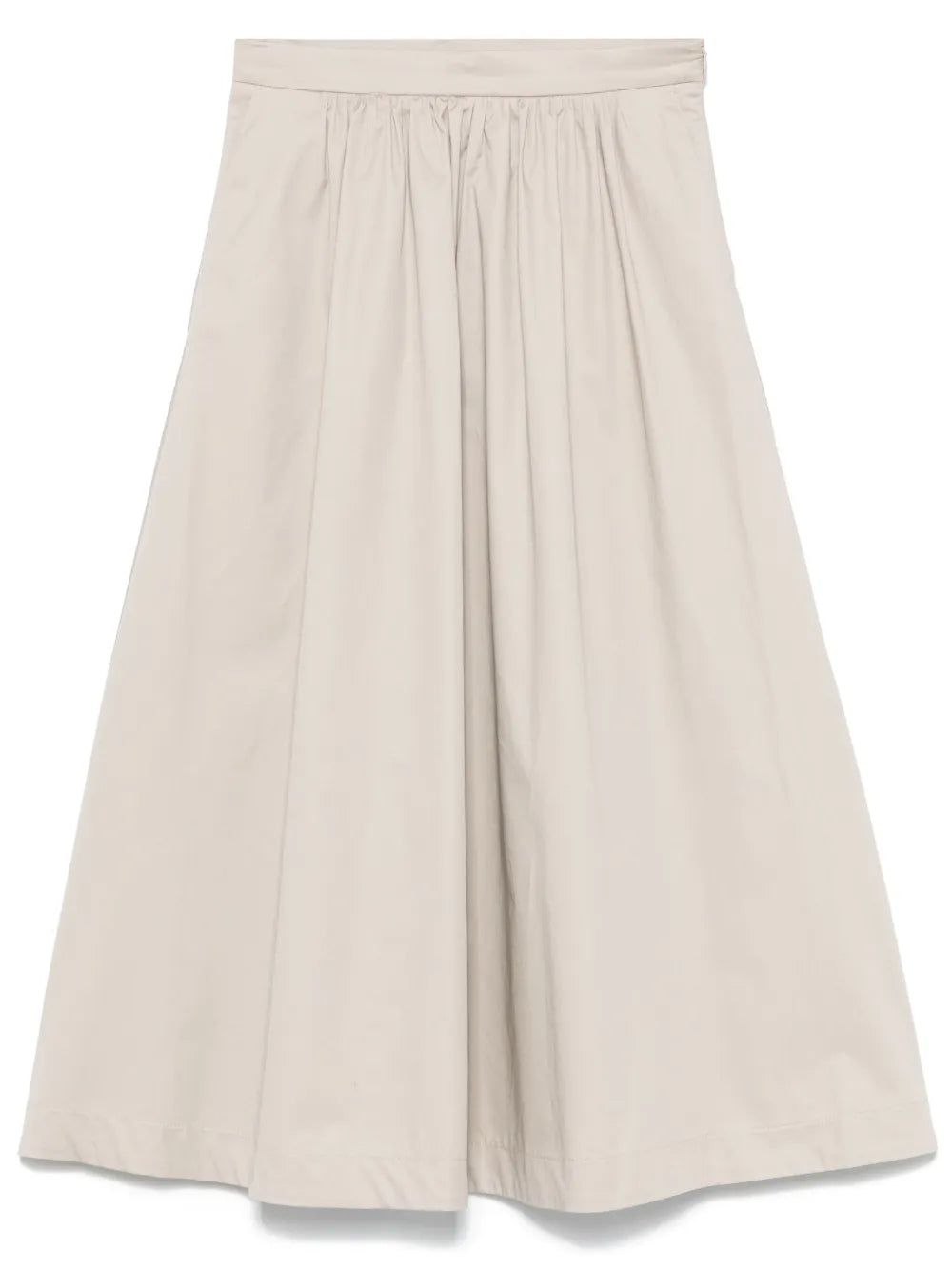 Flared Midi Skirt