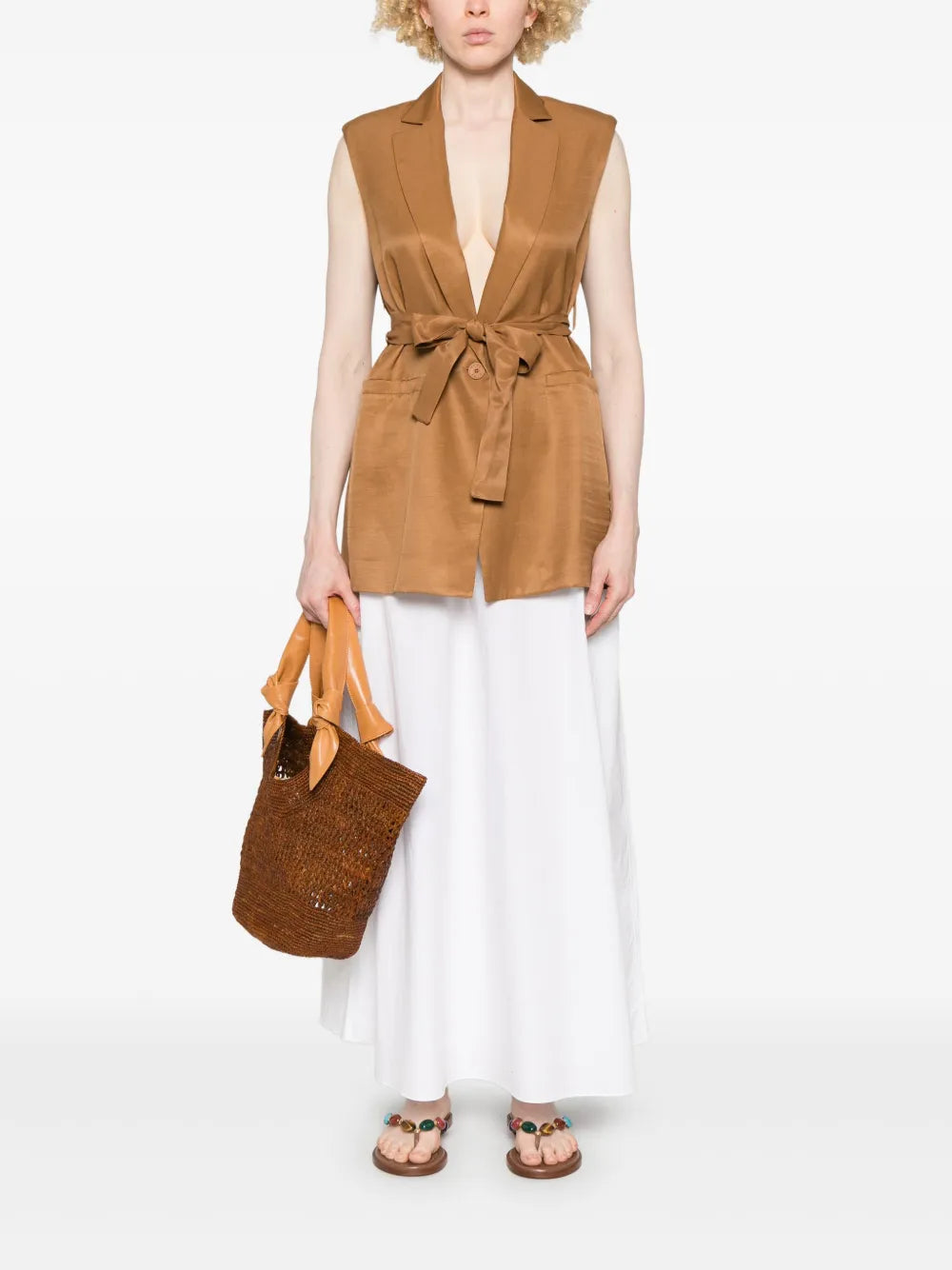 Belted Gilet