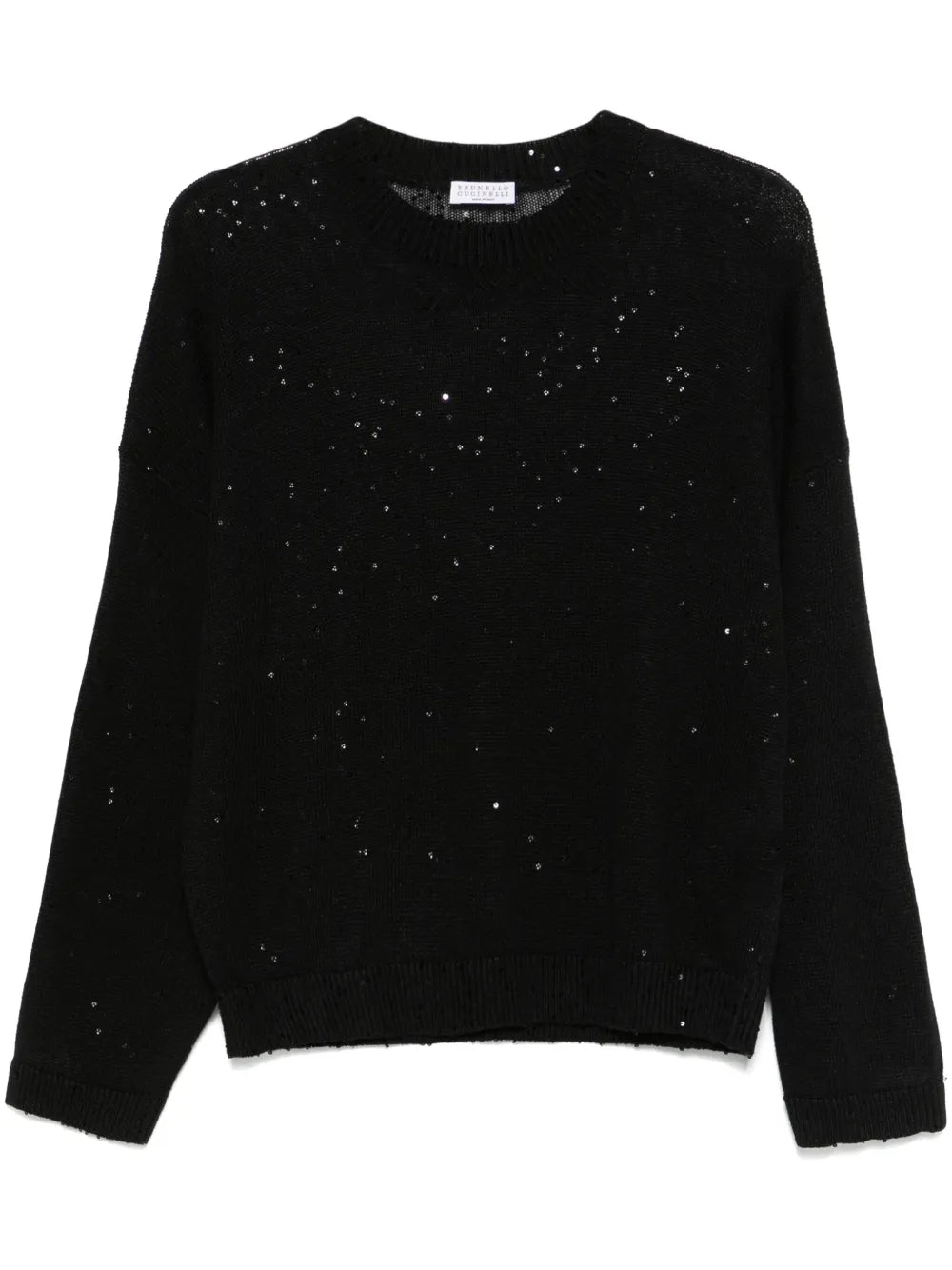 Sequin-Embellished Sweater