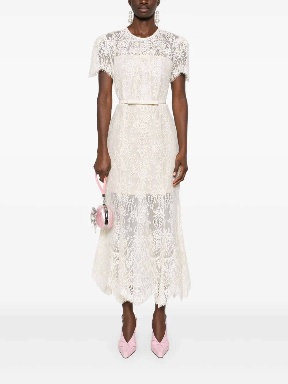 Lace Midi Dress