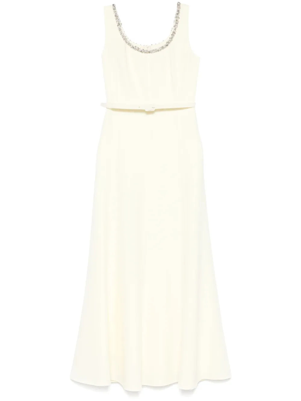 Embellished Cady Maxi Dress