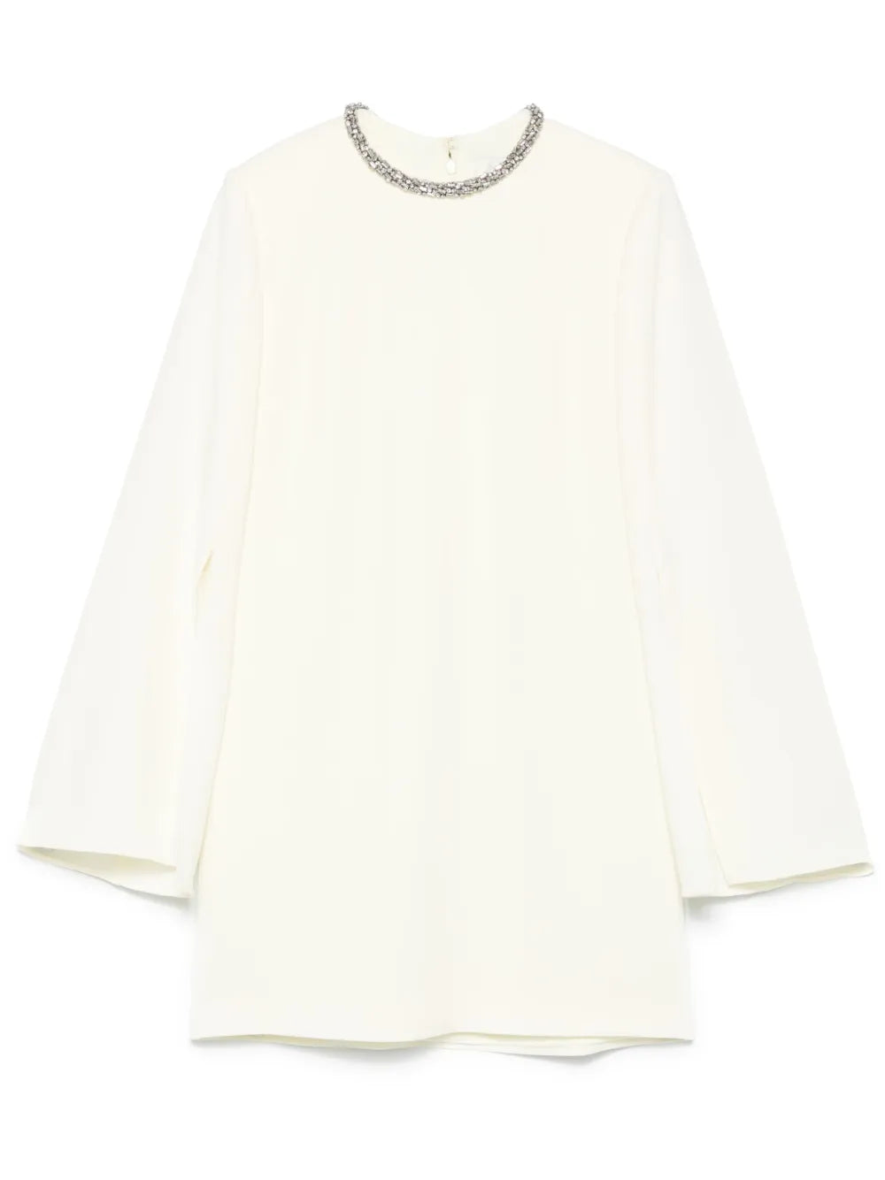 Embellished Cady Mini Dress