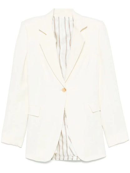 Paisley-Jacquard Blazer