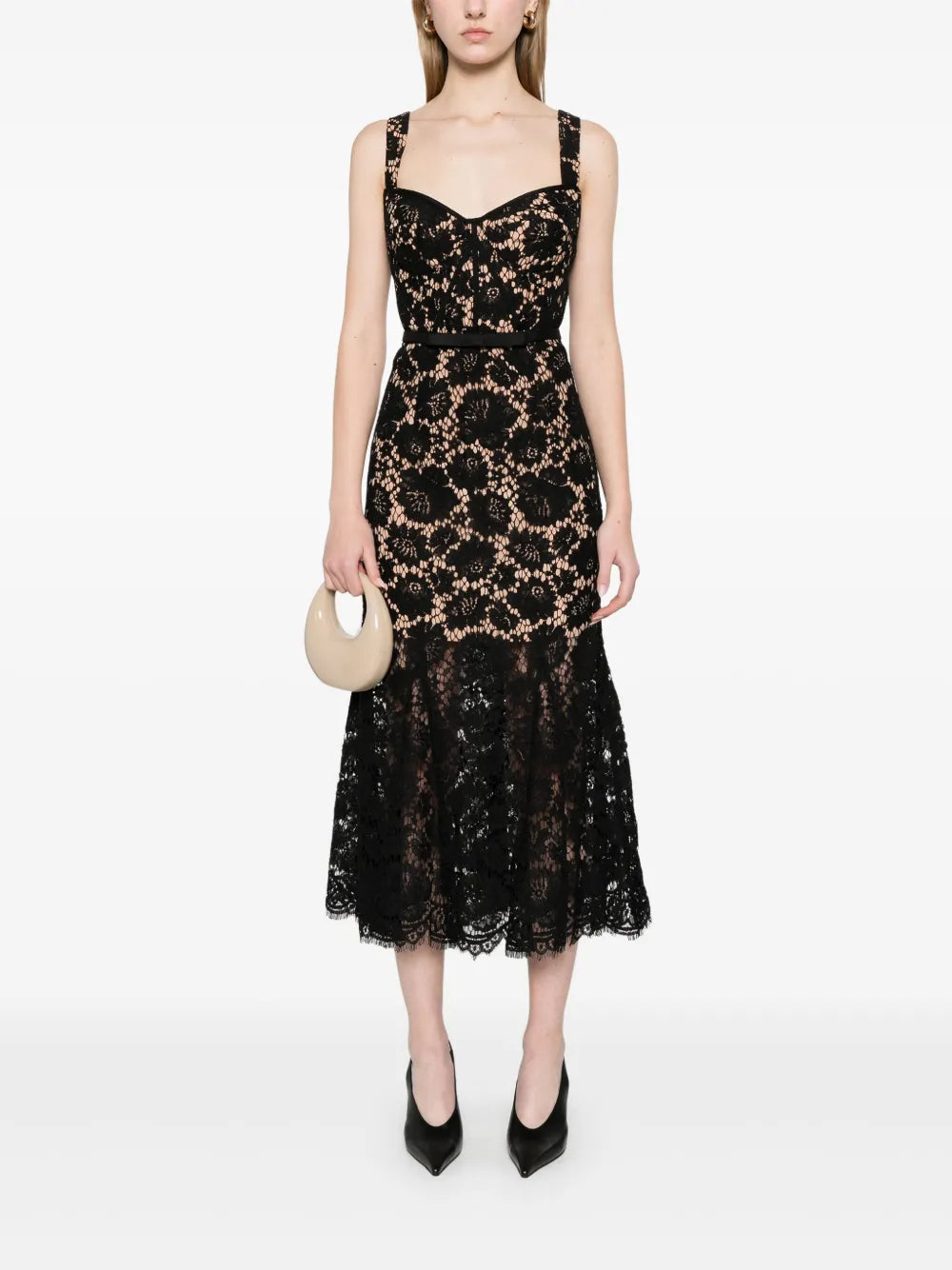 Lace Midi Dress