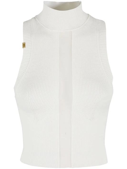 Ribbed-Knit Tank Top