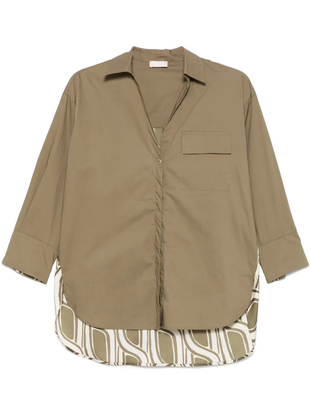 Panelled Shirt