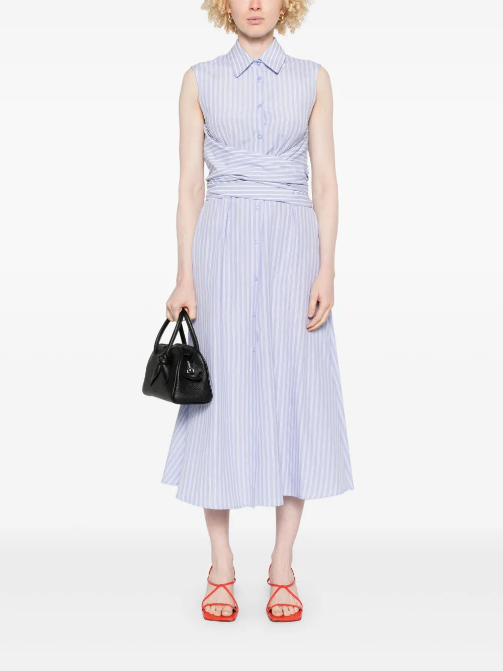 Striped Midi Dress