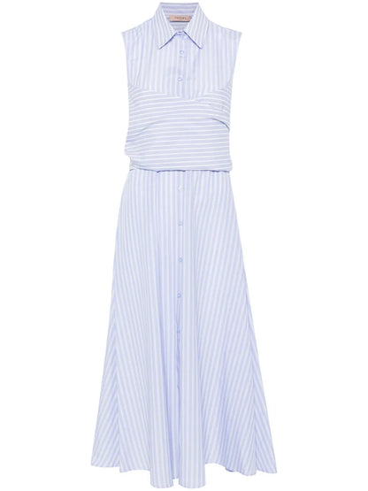 Striped Midi Dress