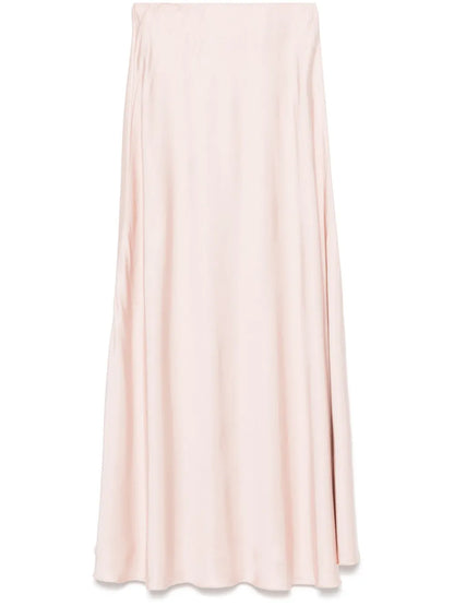 Satined Midi Skirt