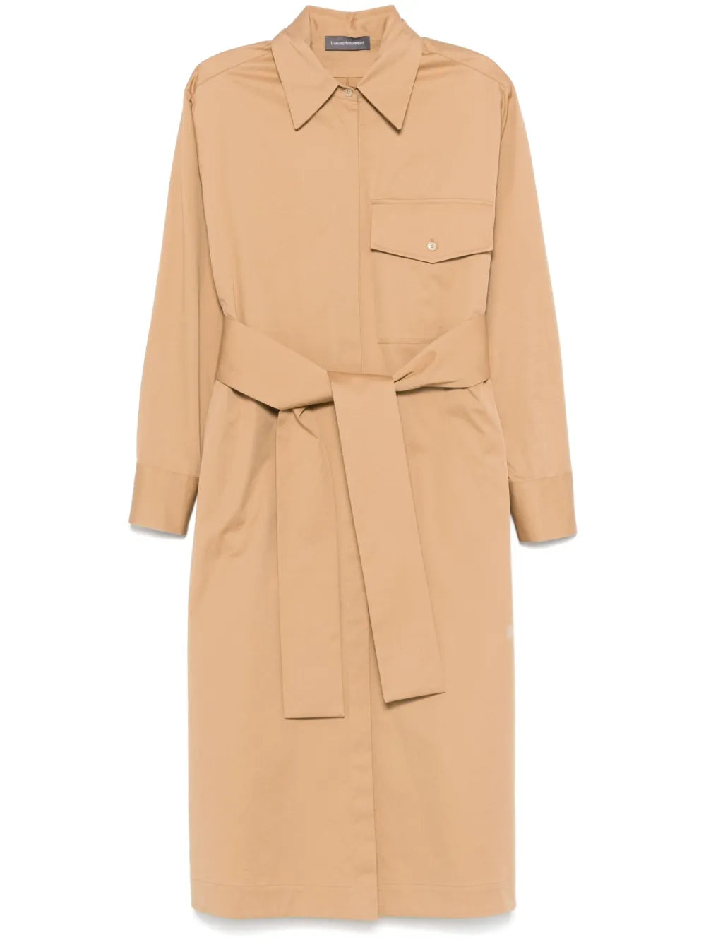 Belted Midi Dress