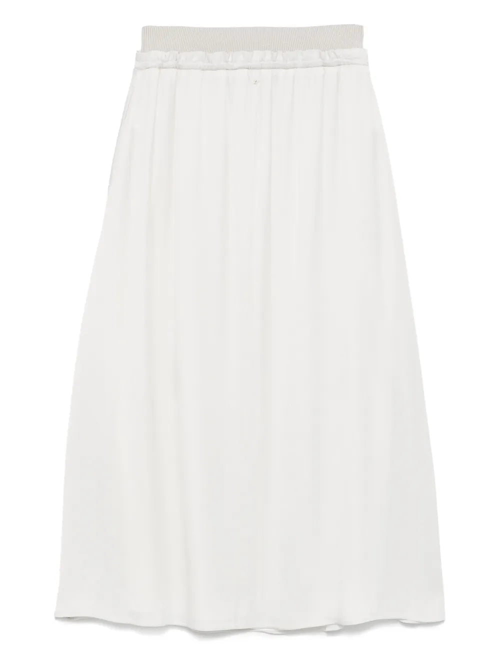 Drawstring Midi Skirt