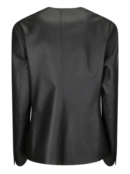 Leather Blazer