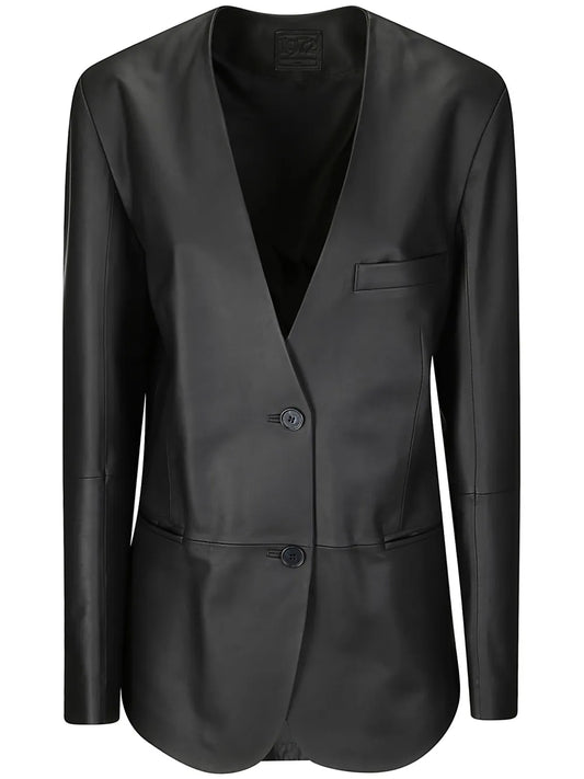 Leather Blazer