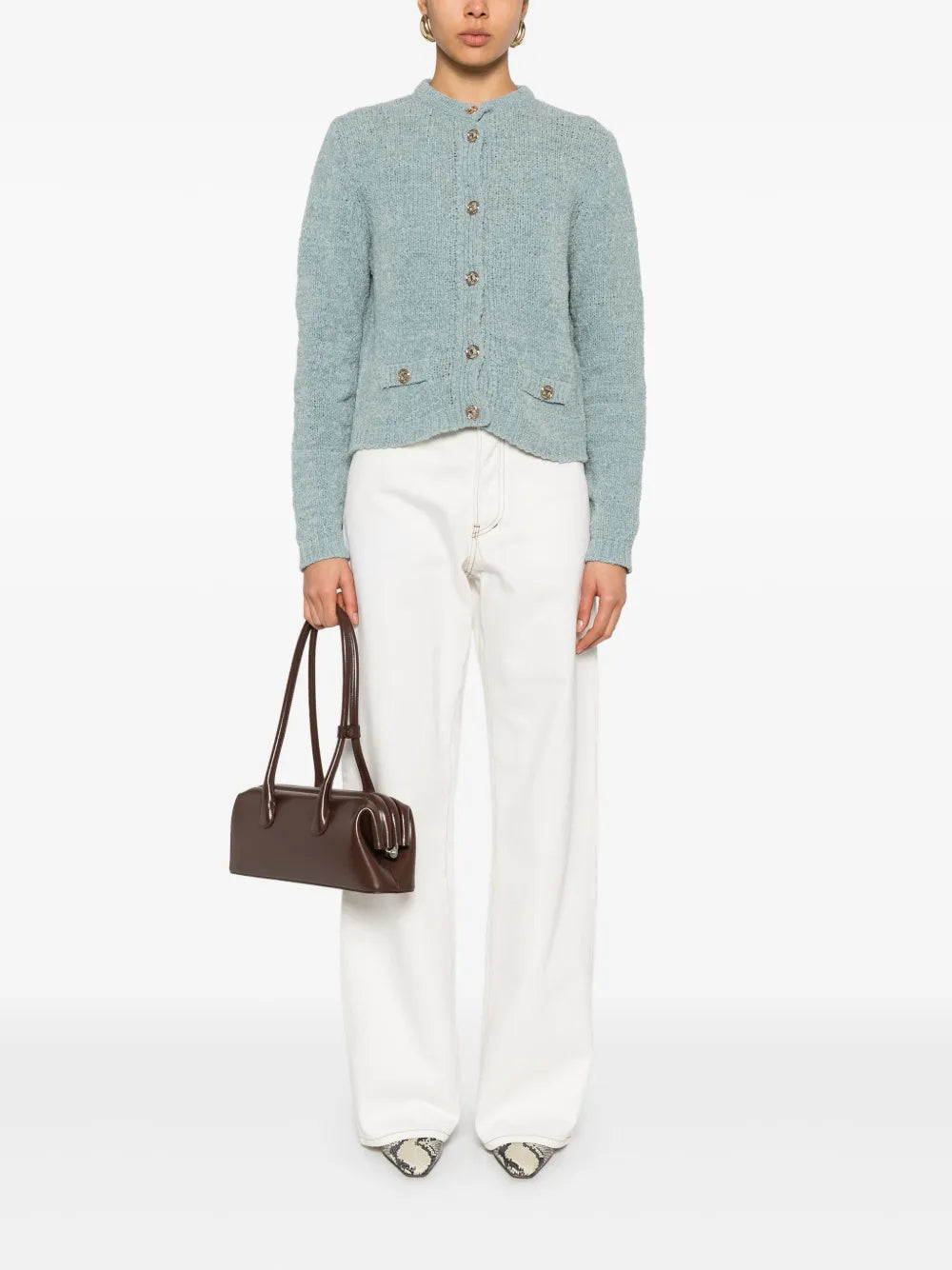 Logo-Buttons Cardigan
