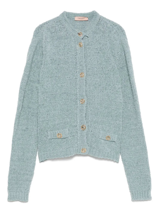 Logo-Buttons Cardigan