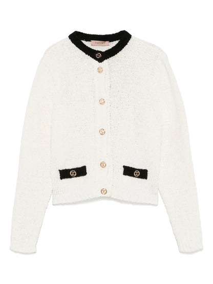Logo-Buttons Cardigan