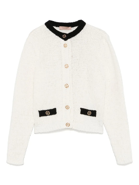 Logo-Buttons Cardigan