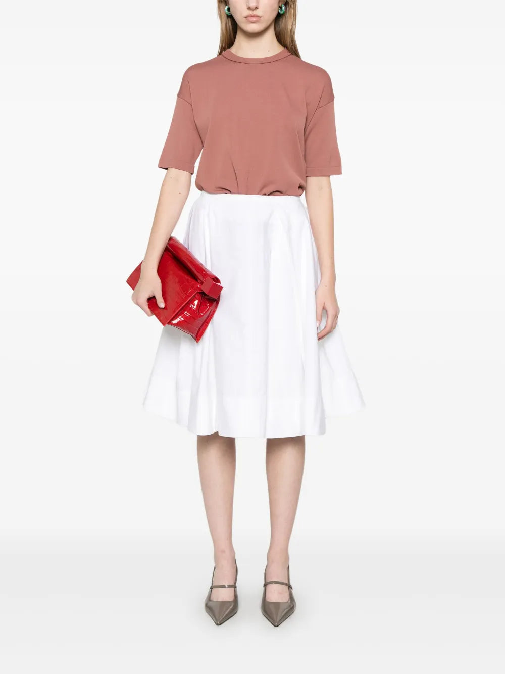 Fine-Knit T-Shirt