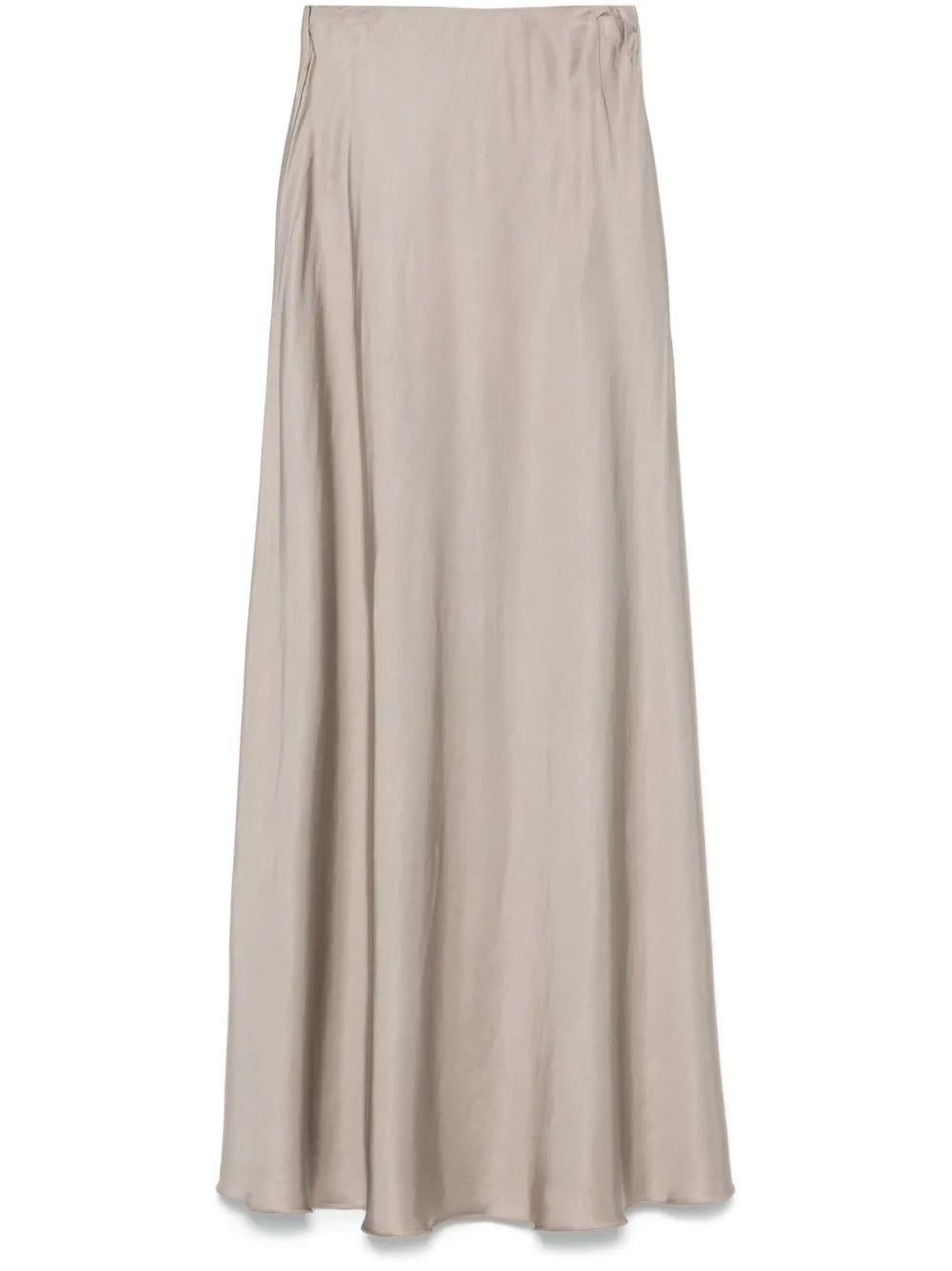 Satined Midi Skirt
