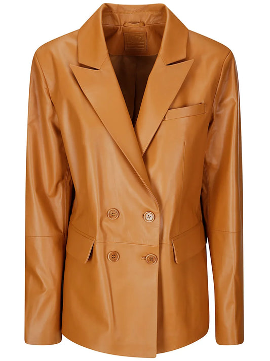 Leather Blazer