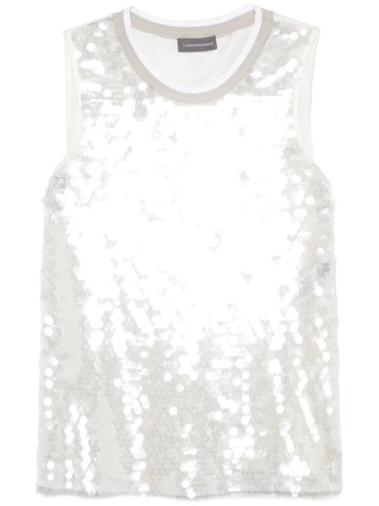 Sequined Tank Top