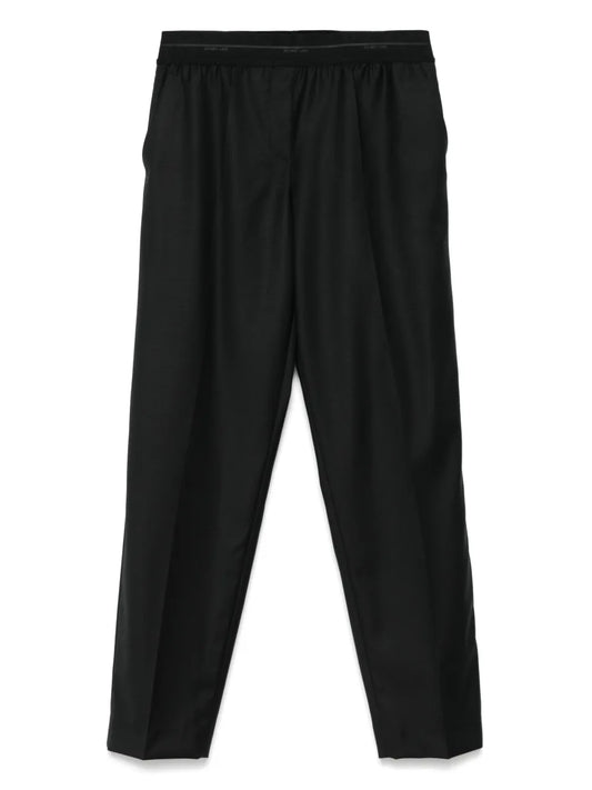 Tapered-Leg Trousers