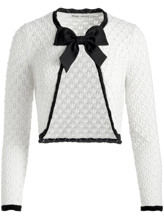 Dannie Bow Cardigan