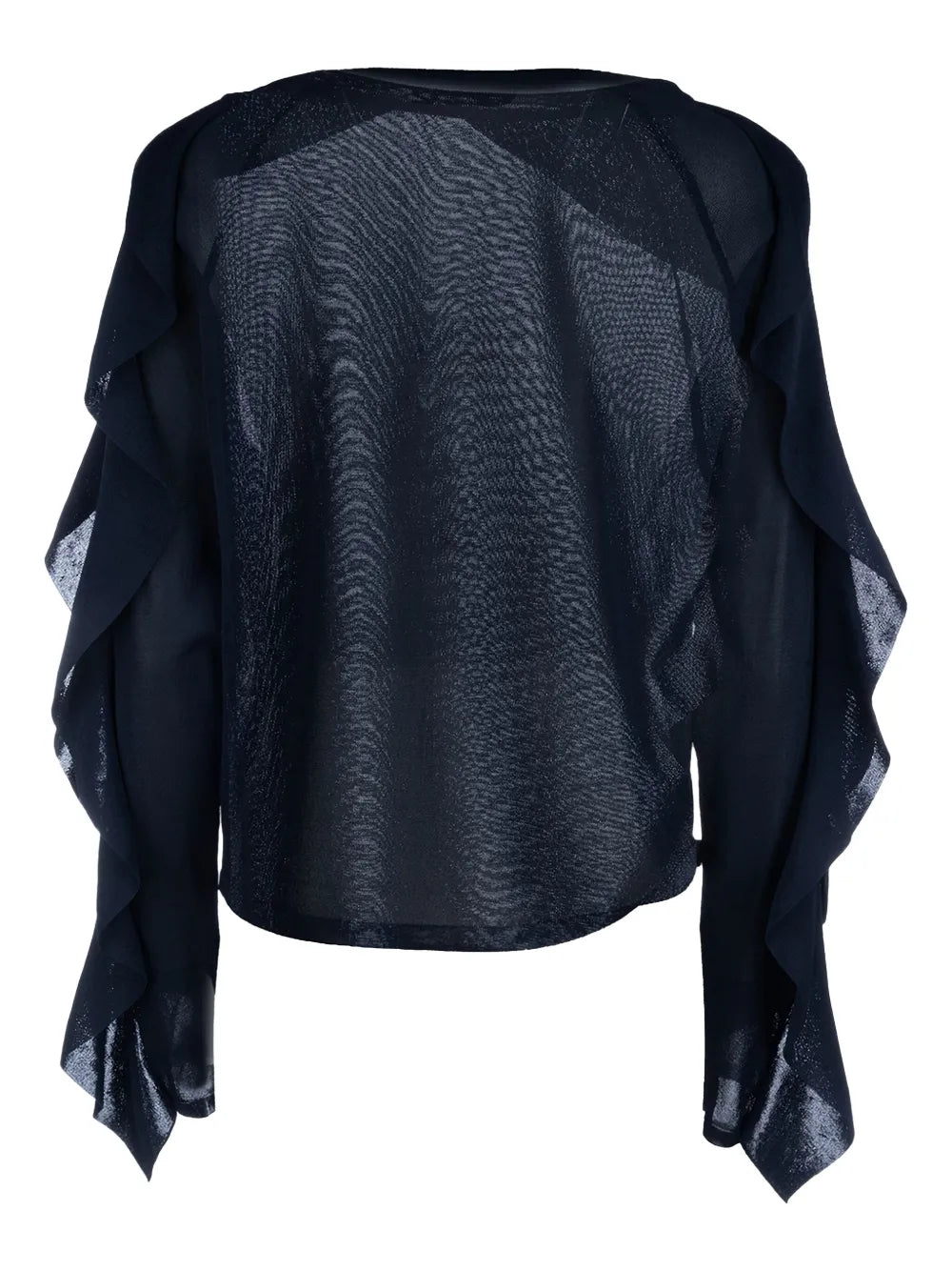 Ruffle-Detailing Jumper