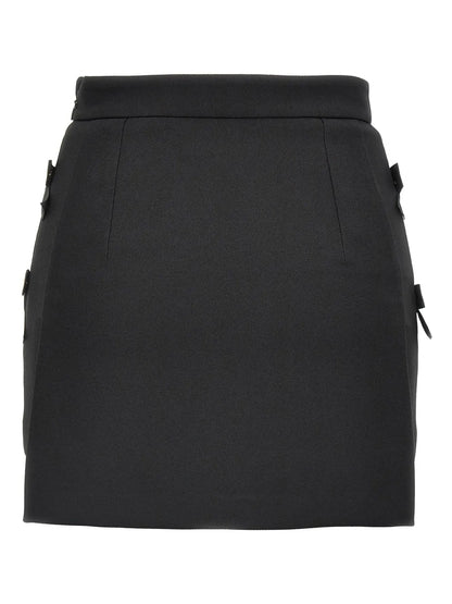 Bow-Detailing Mini Skirt