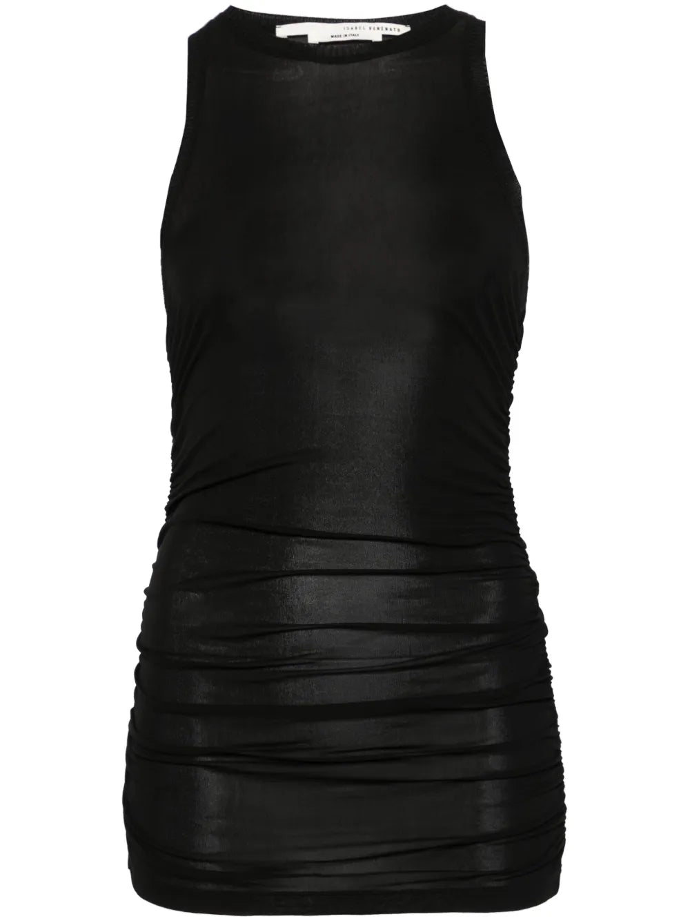 Ruched-Detailed Tank Top