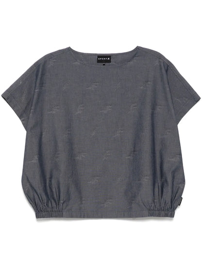 Aop Short-Sleeved Top