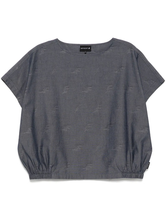 Aop Short-Sleeved Top