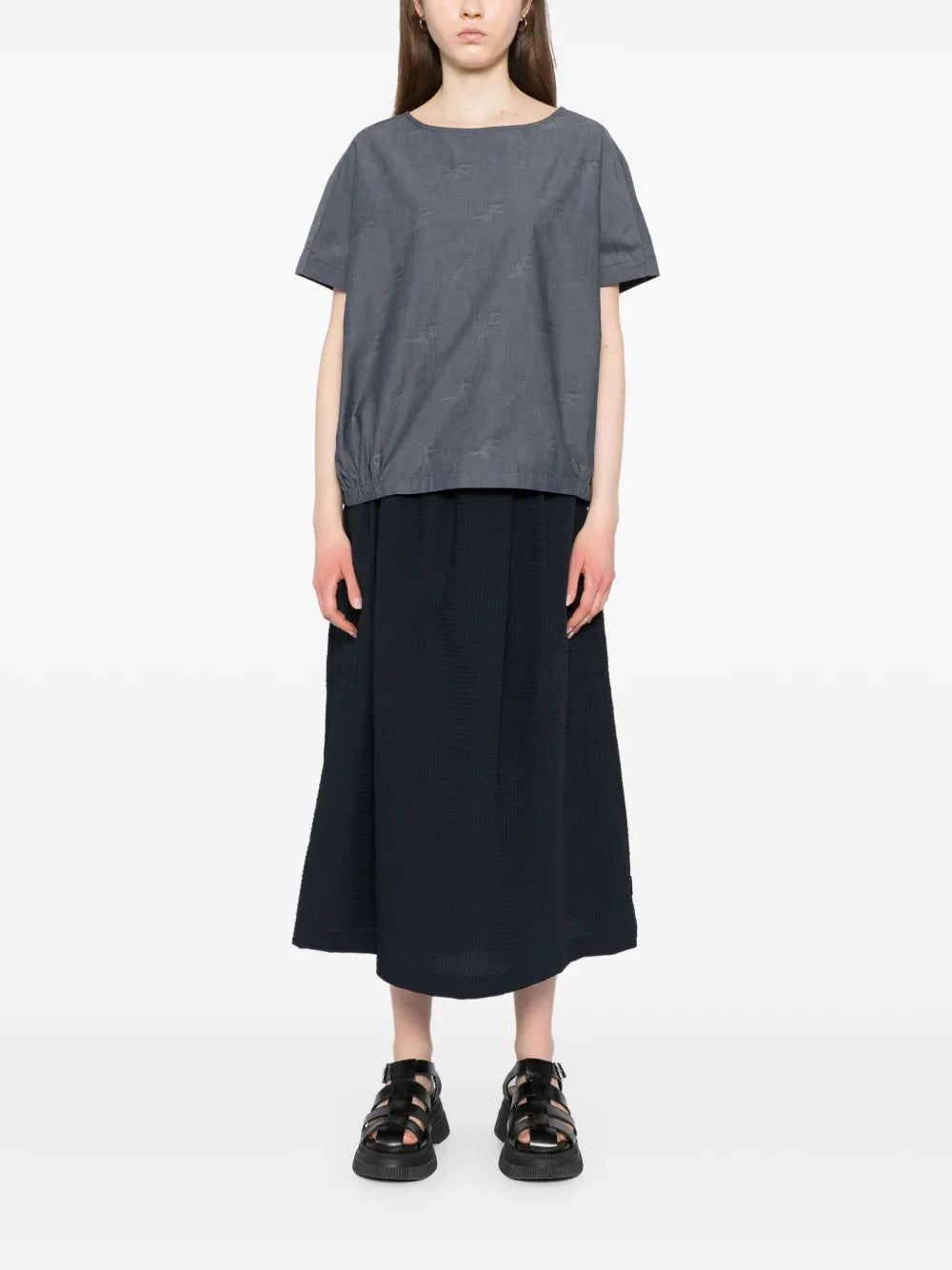 Aop Short-Sleeved Top