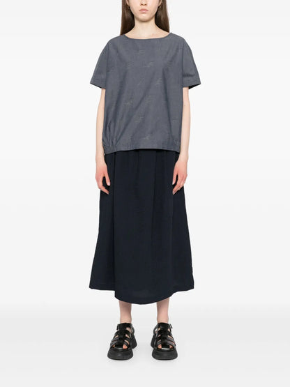 Aop Short-Sleeved Top