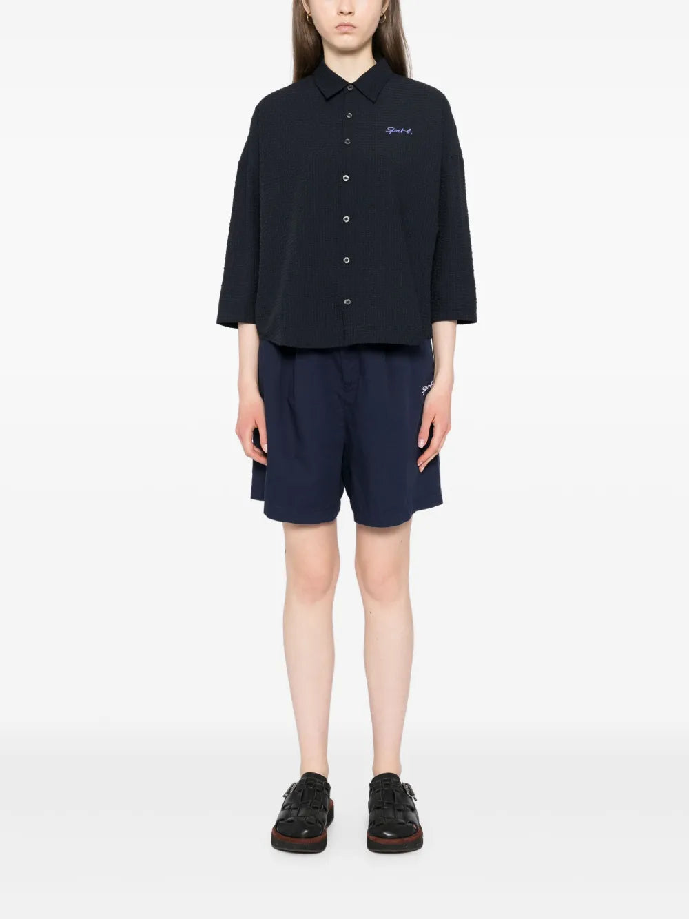 Logo-Embroidered Shorts