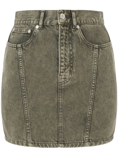 Denim Mini Skirt