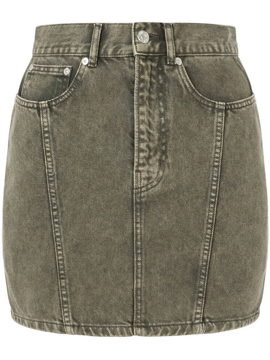 Denim Mini Skirt