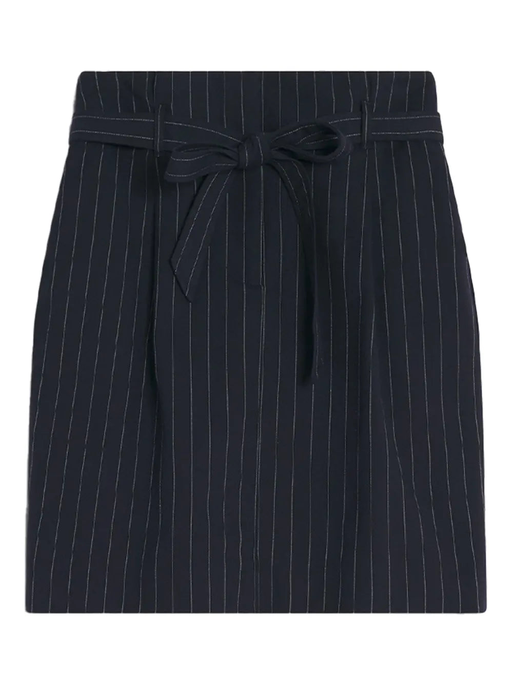 Paperbag Pleated Mini Skirt