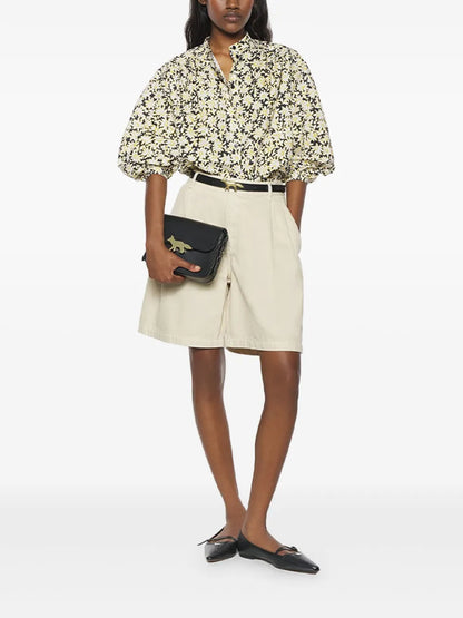 Floral-Print Shirt