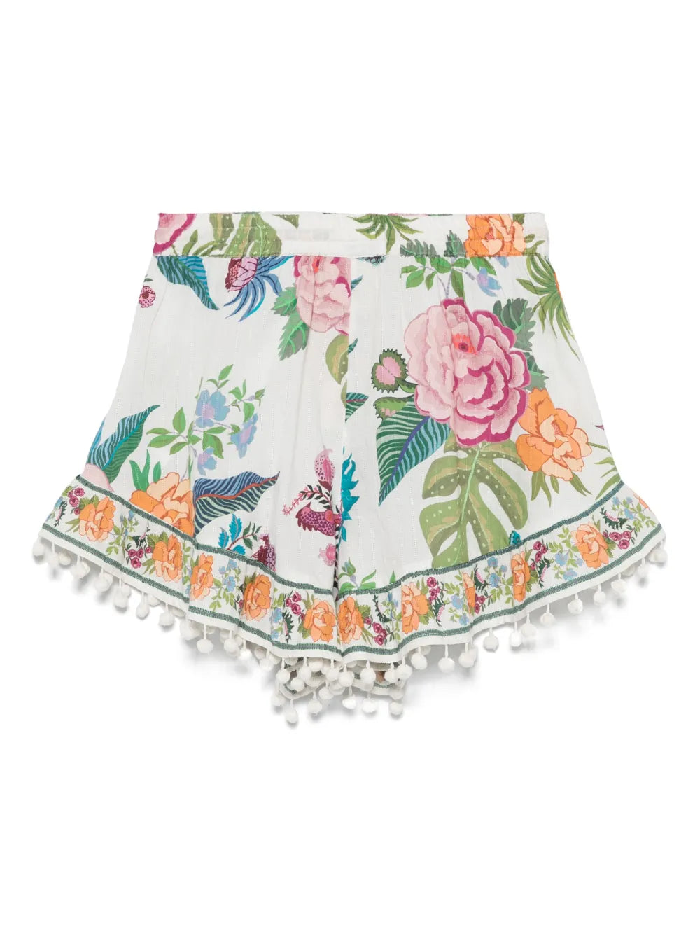 Floral-Print Shorts