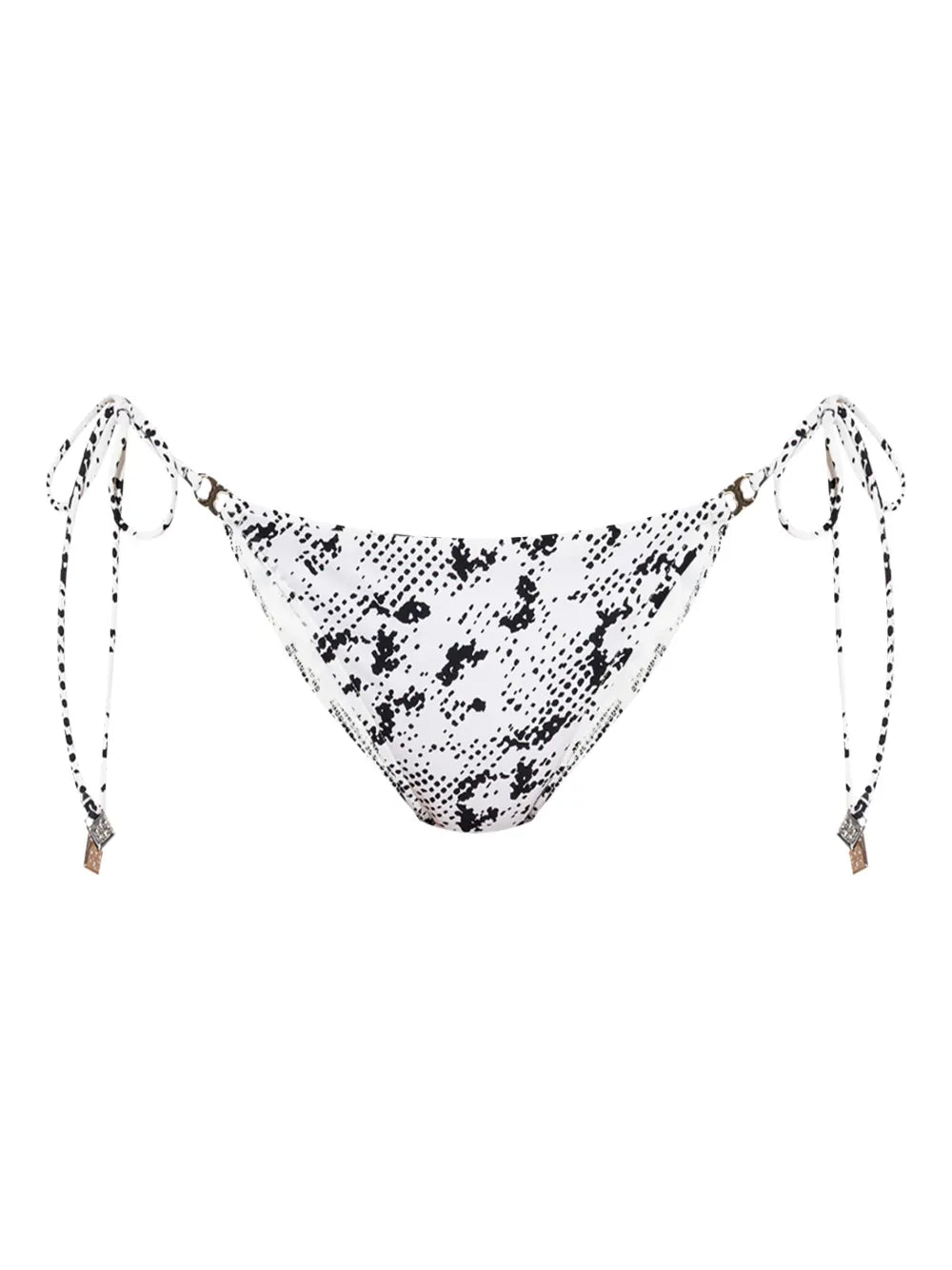 Printed Tie-Side Bikini Bottoms