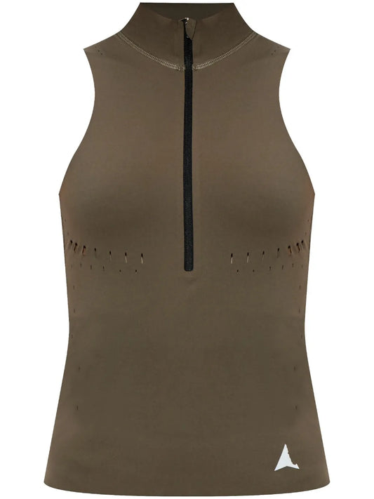 Half-Zip Down Vest