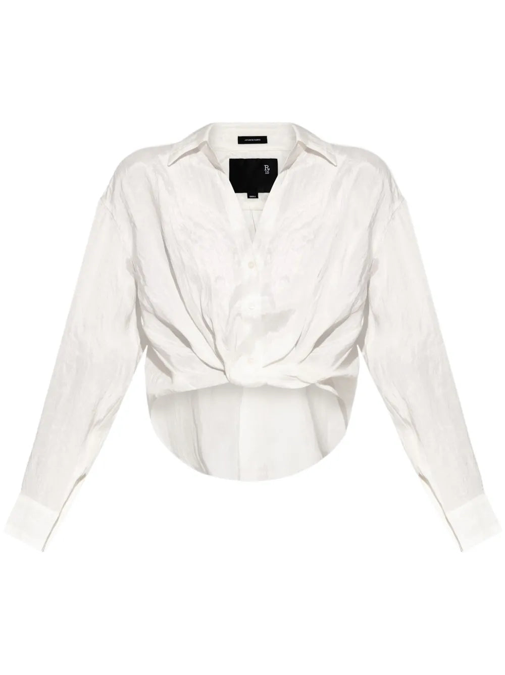Gathered-Detail Shirt