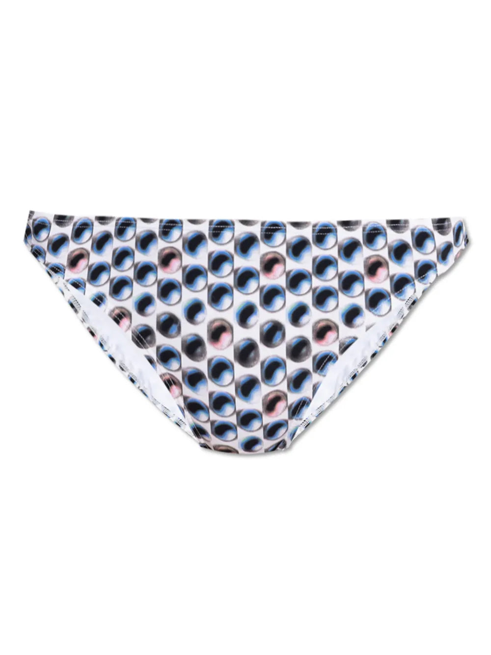 Eye-Print Bikini Bottoms