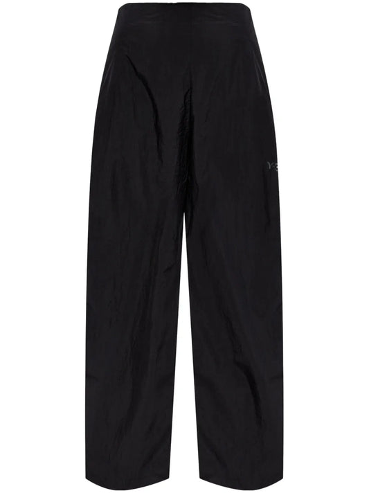 Wide-Leg Utility Trousers