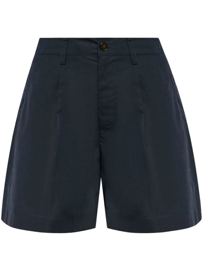 High-Rise Tailored Shorts